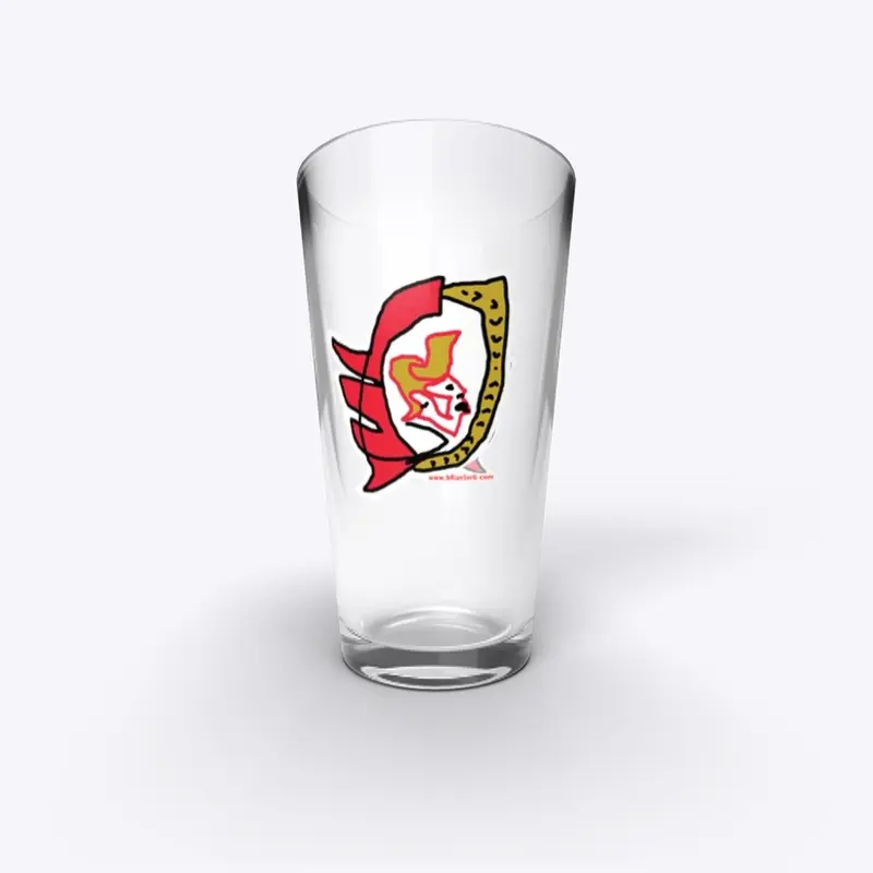 bRian5or6 pint glass